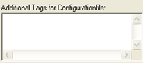 Additional Tags for Configuration File
