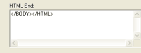 HTML End Tag